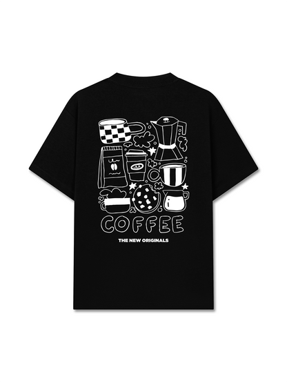 Áo Thun Relaxed Fit Nice Coffee, Nice People