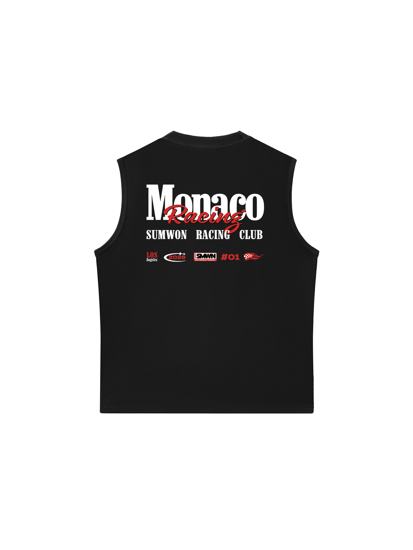 Áo Ba Lỗ Relaxed Fit Monaco Racing
