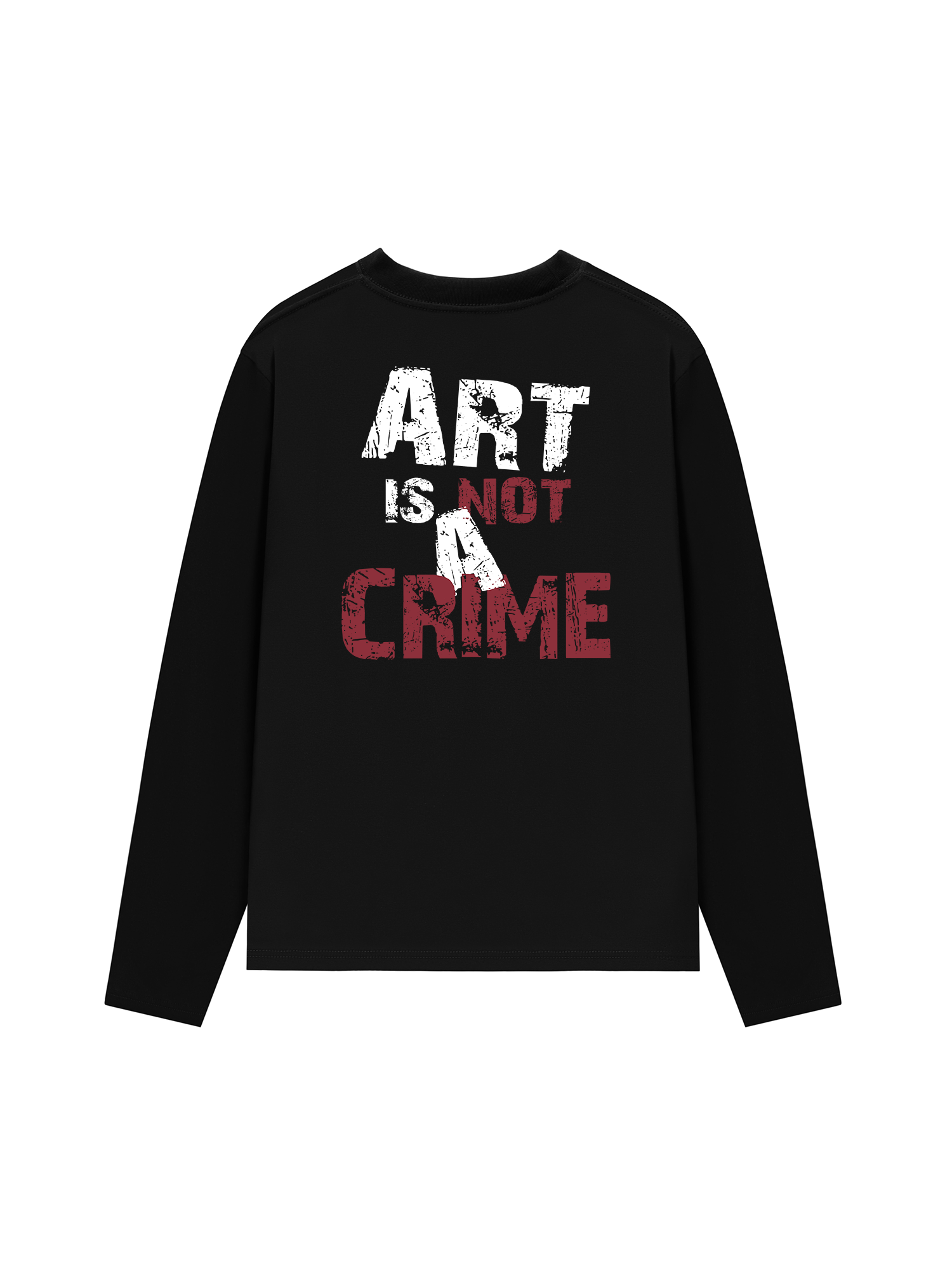 Áo Thun Dài Tay Be Bold Art Is Not A Crime