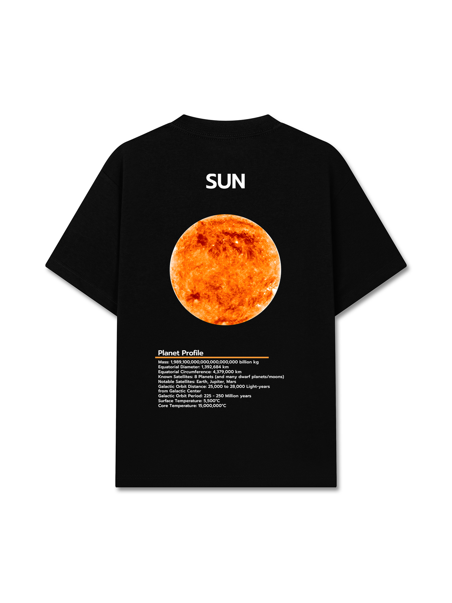 Áo Thun Relaxed Fit The Planet Profile Sun