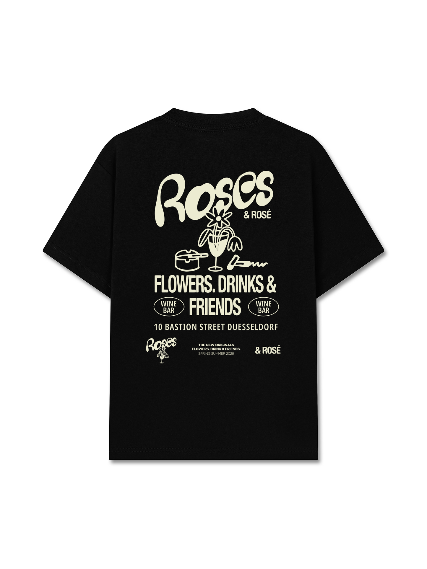 Áo Thun Relaxed Fit Rose & Rose