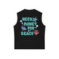 Áo Ba Lỗ Relaxed Fit Need Money For Beach