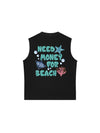 Áo Ba Lỗ Relaxed Fit Need Money For Beach