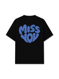 Áo Thun Relaxed Fit Miss You Typography