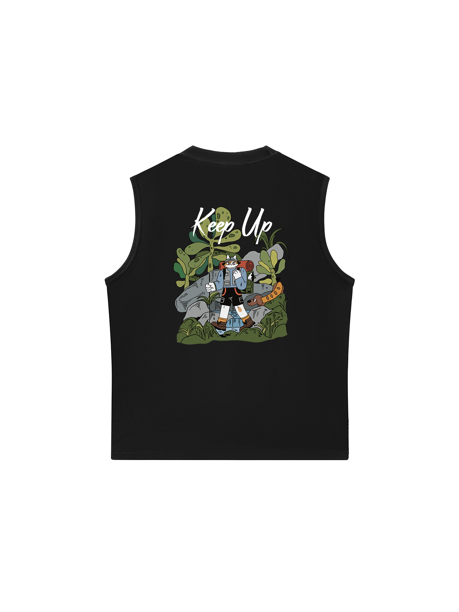 Áo Ba Lỗ Relaxed Fit Keep Up