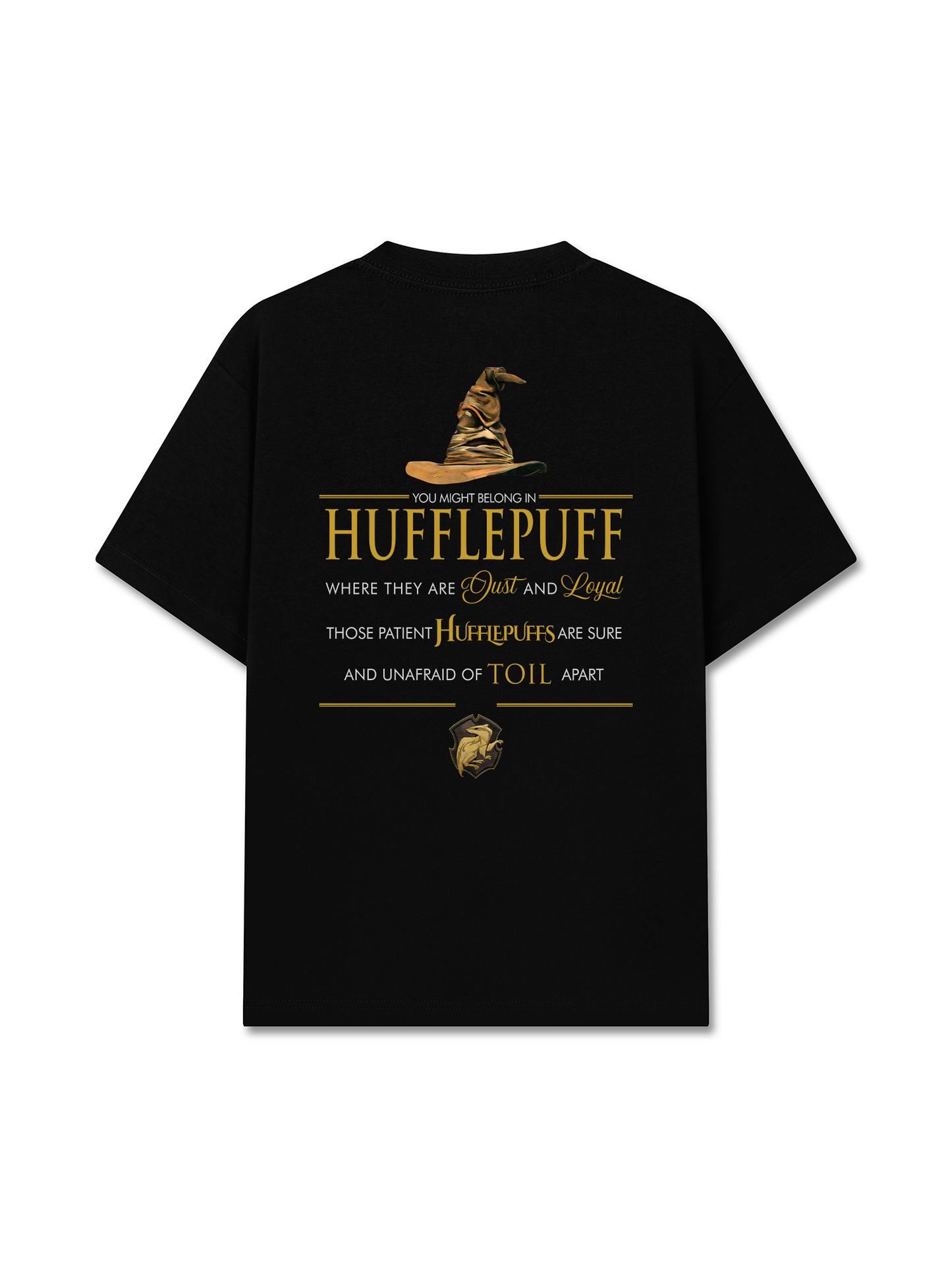 Áo Thun Relaxed Fit Hufflepuff Chosen