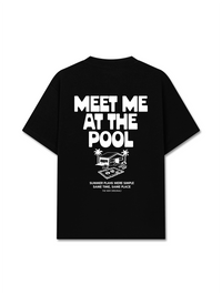 Áo Thun Relaxed Fit Meet Me At The Pool
