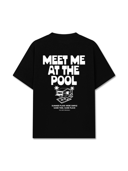 Áo Thun Relaxed Fit Meet Me At The Pool