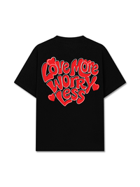 Áo Thun Relaxed Fit Love More Worry Less
