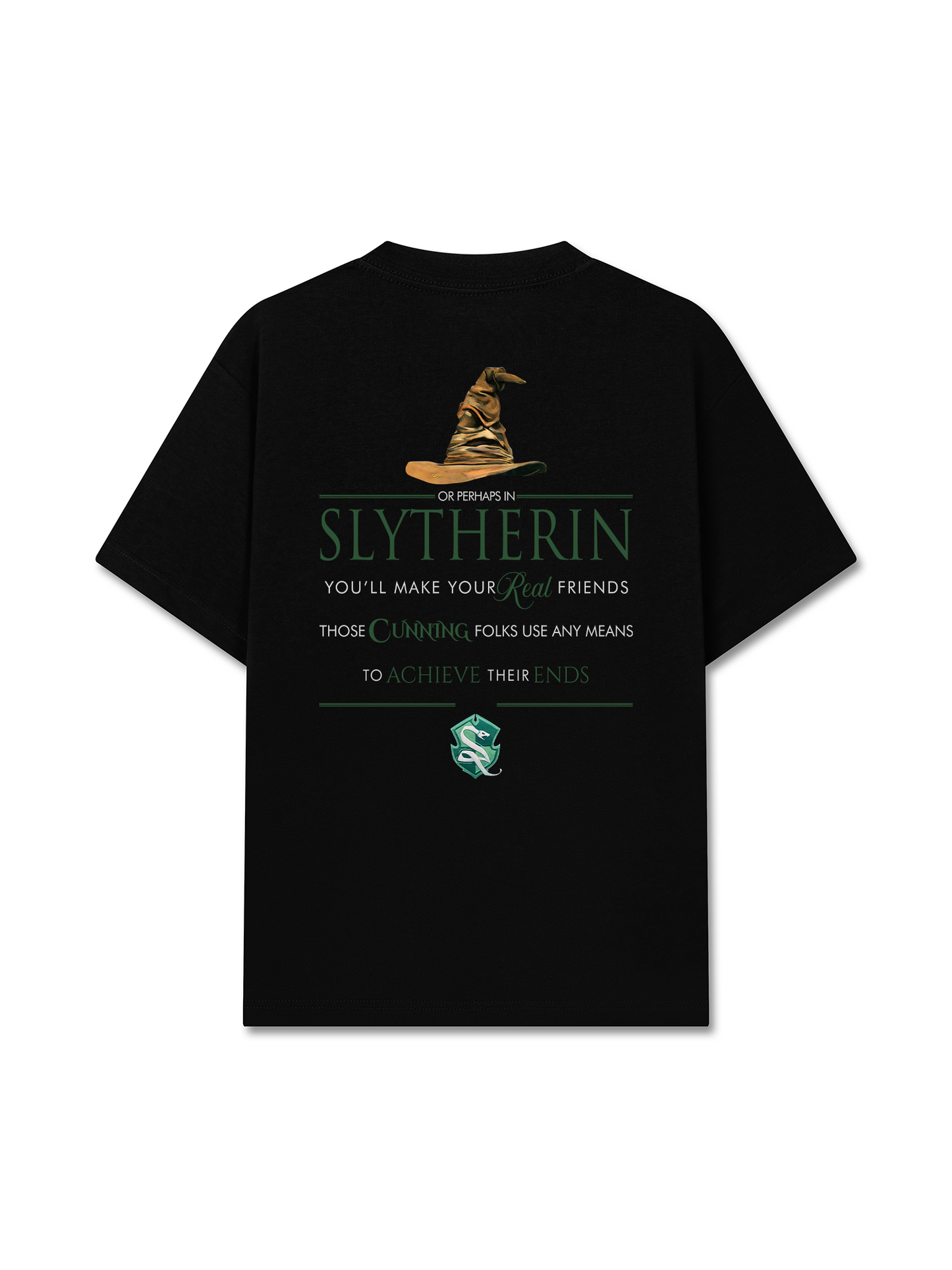 Áo Thun Relaxed Fit Slytherin Chosen