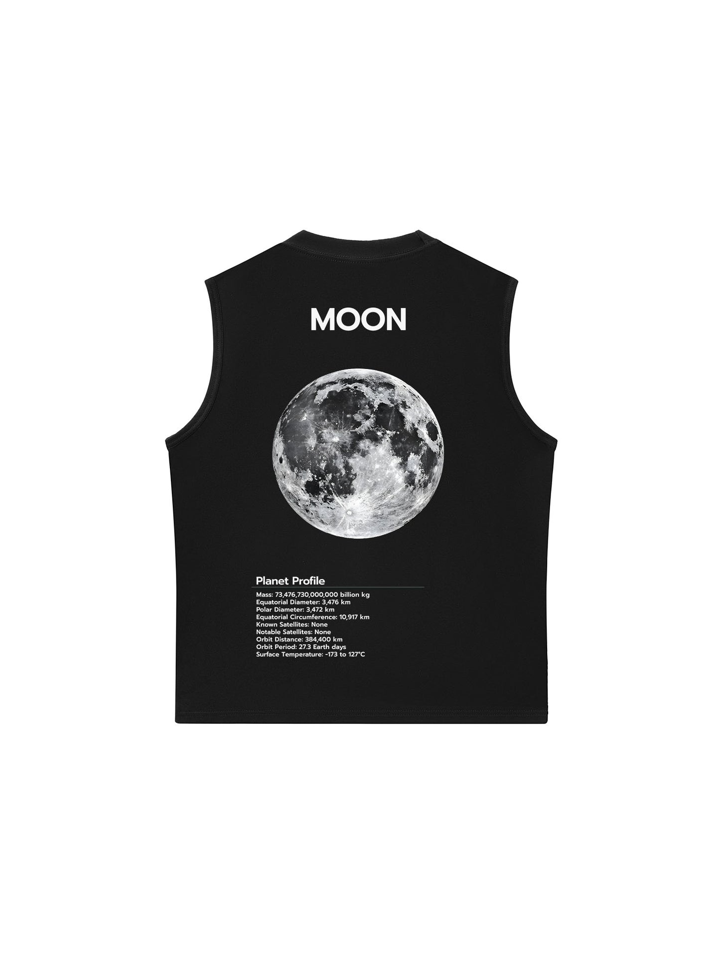 Áo Ba Lỗ Relaxed Fit The Planet Profile Moon