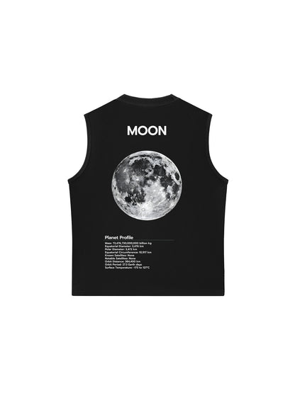 Áo Ba Lỗ Relaxed Fit The Planet Profile Moon