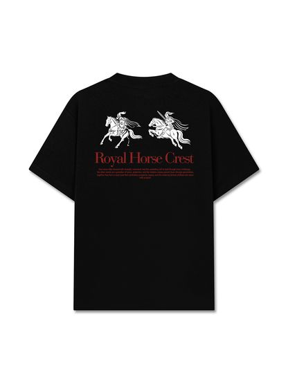 Áo Thun Relaxed Fit Royal Horse Crest