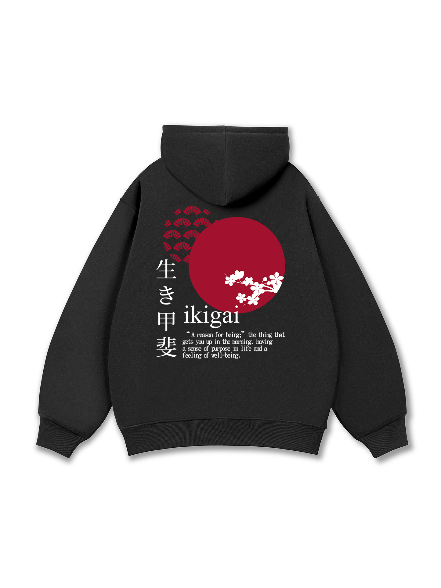 Ikigai A Reason For Being Hoodie