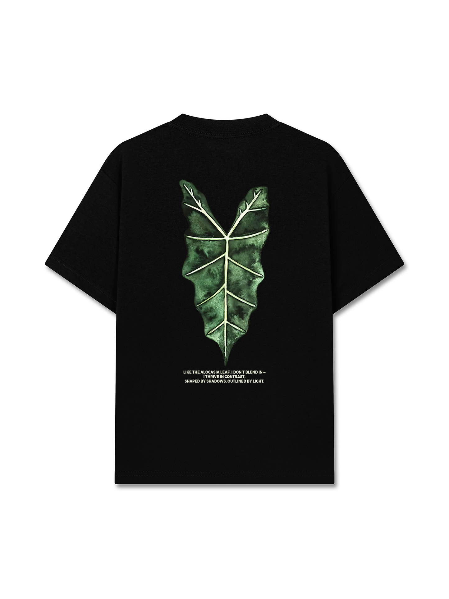 Áo Thun Relaxed Fit TROPICAL Alocasia Leaf