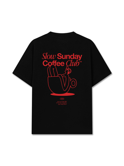 Áo Thun Relaxed Fit Slow Sunday Coffee Club