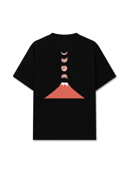Áo Thun Relaxed Fit Fujisan