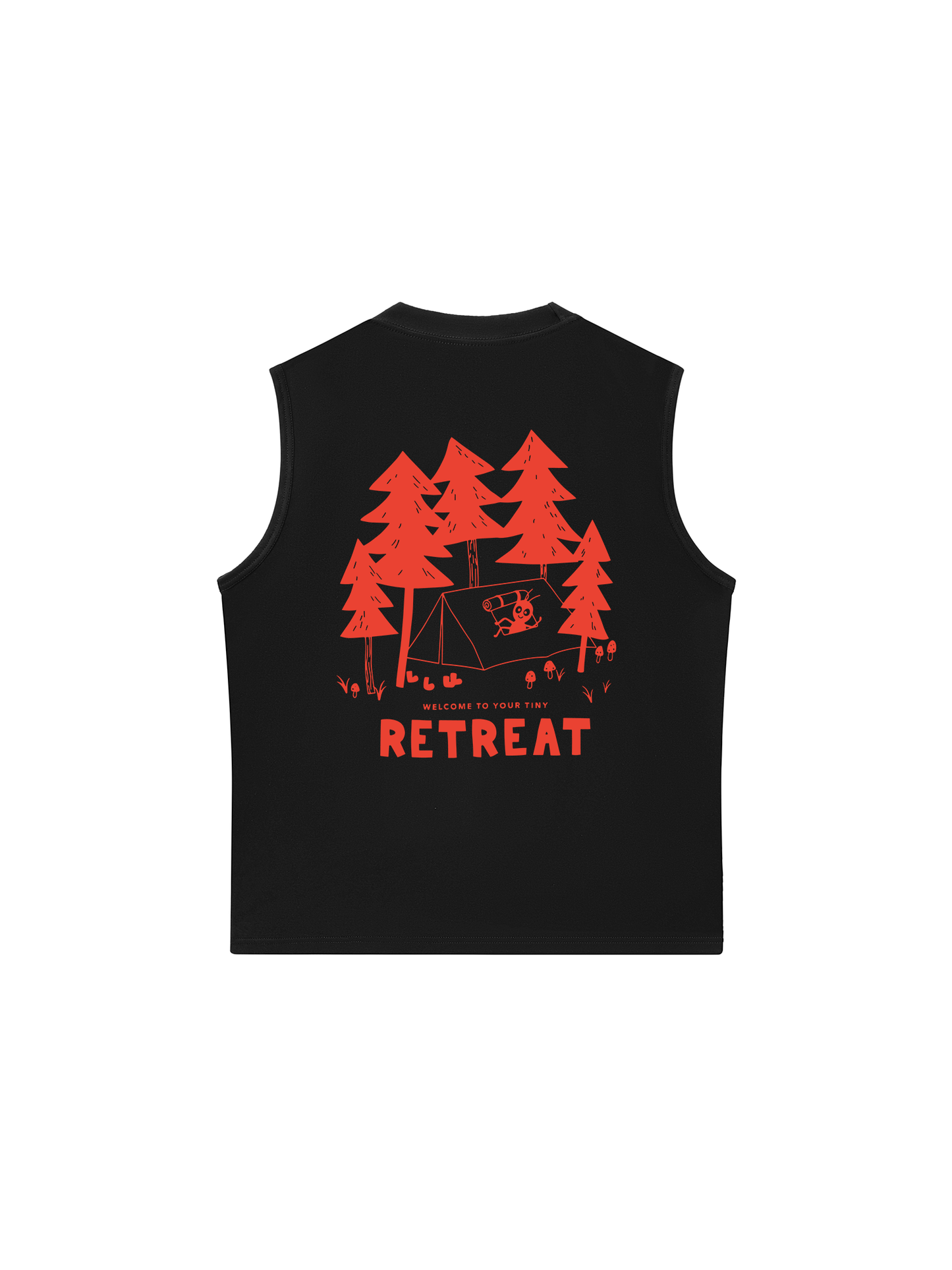 Áo Ba Lỗ Relaxed Fit Welcome to your tiny retreat