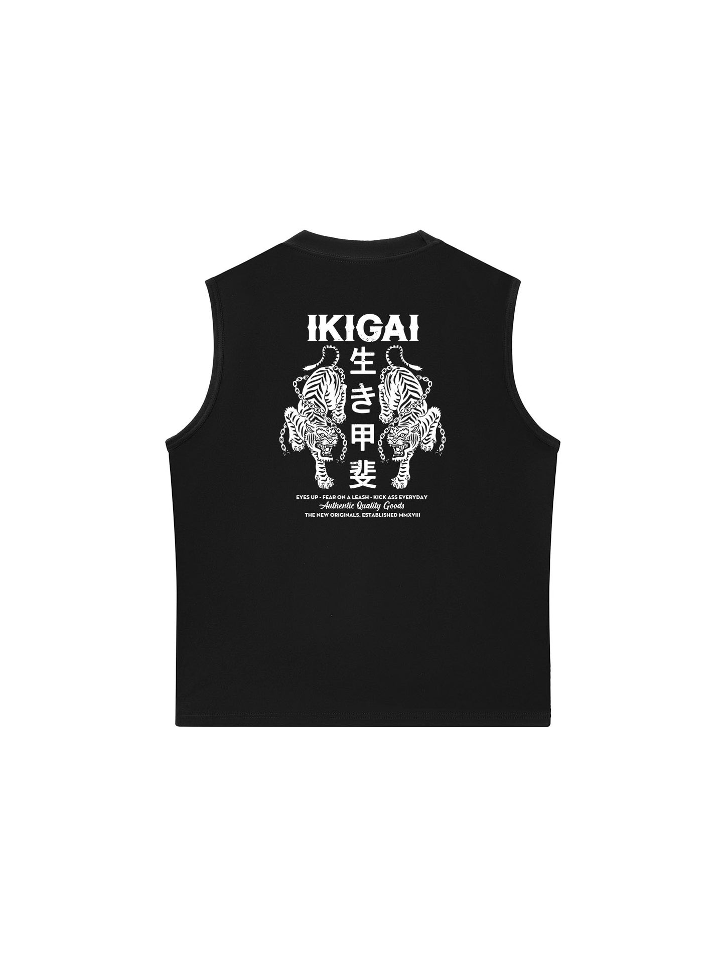 Áo Ba Lỗ Relaxed Fit Ikigai Eyes Up