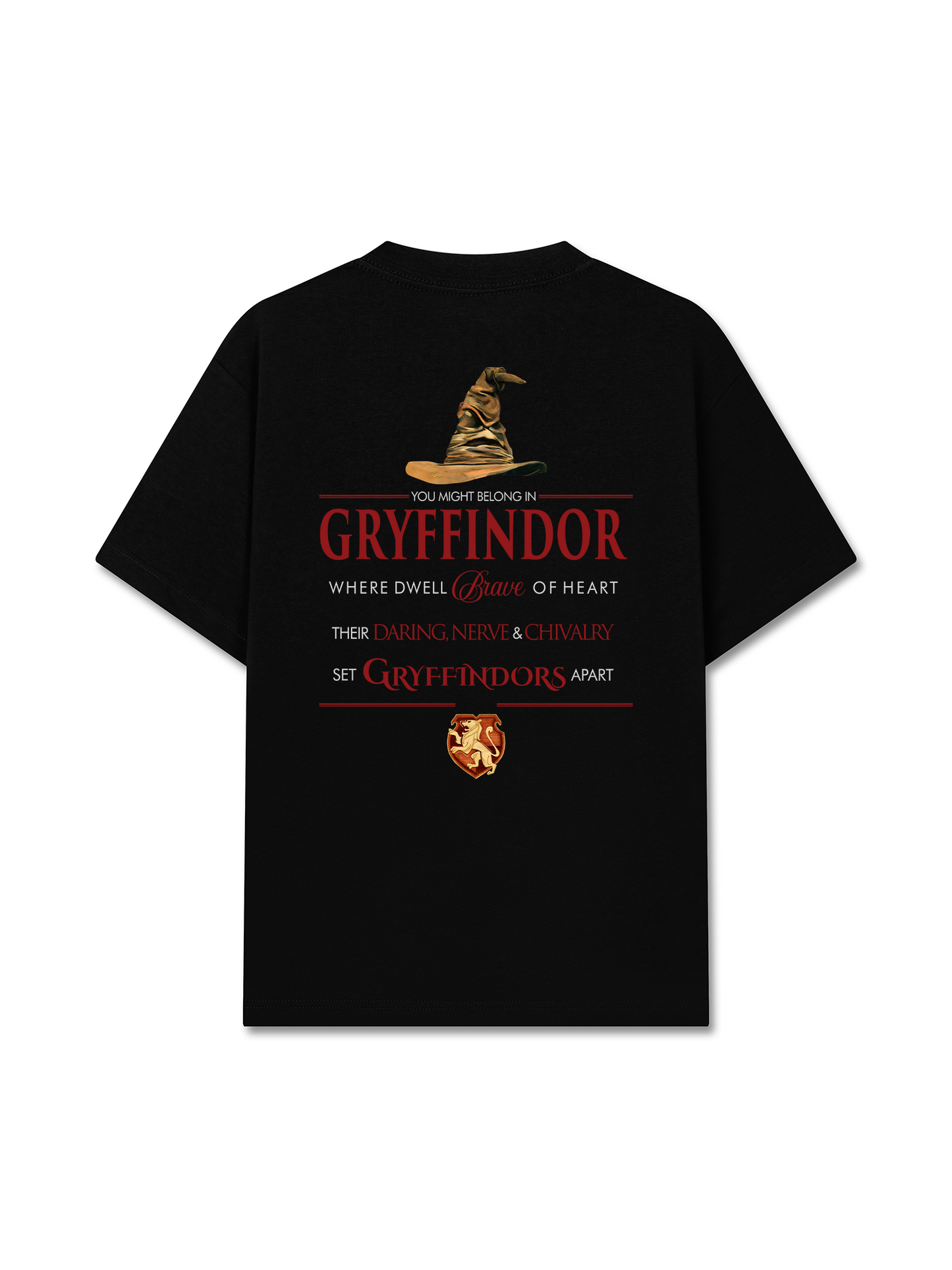 Áo Thun Relaxed Fit Gryffindors Chosen