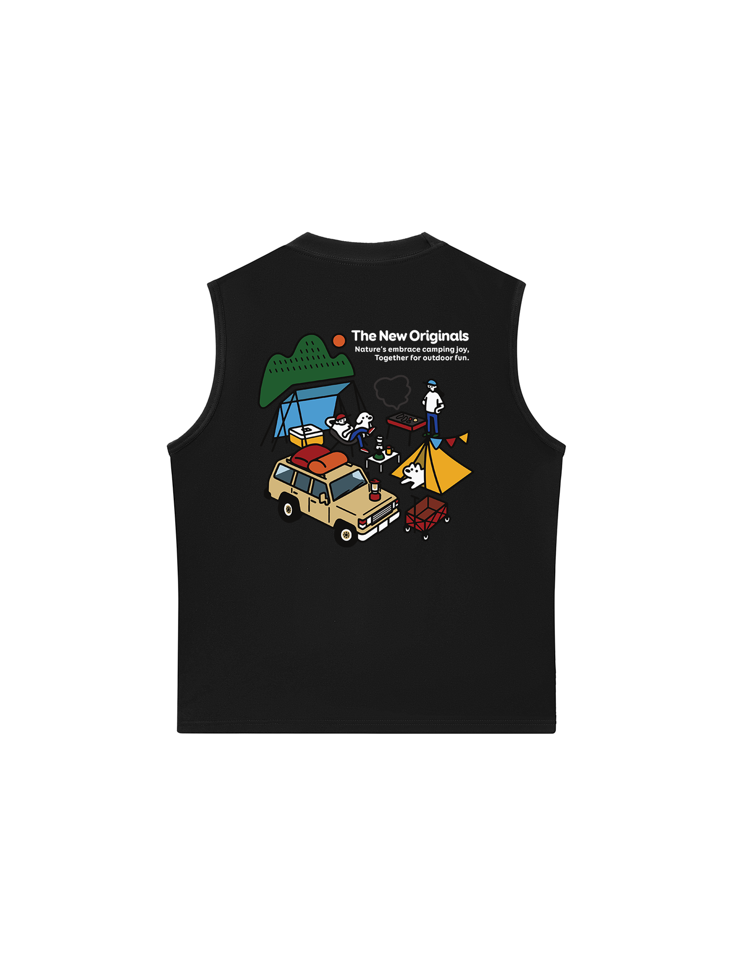 Áo Ba Lỗ Relaxed Fit Together For Outdoor Fun