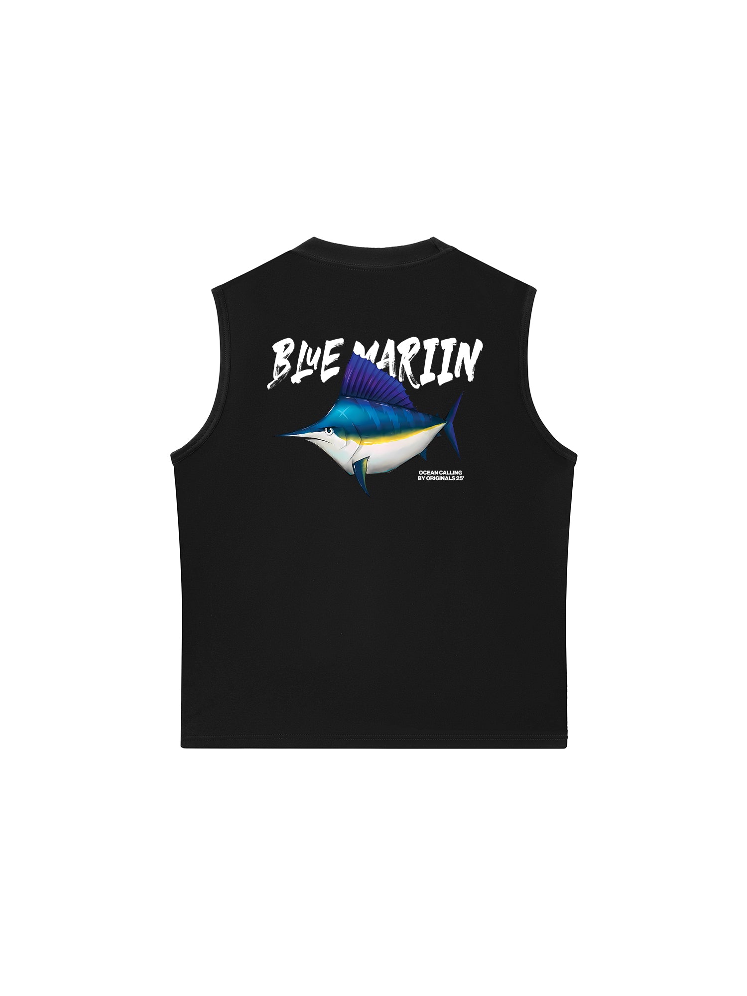 Áo Ba Lỗ Relaxed Fit Ocean Blue Mariin