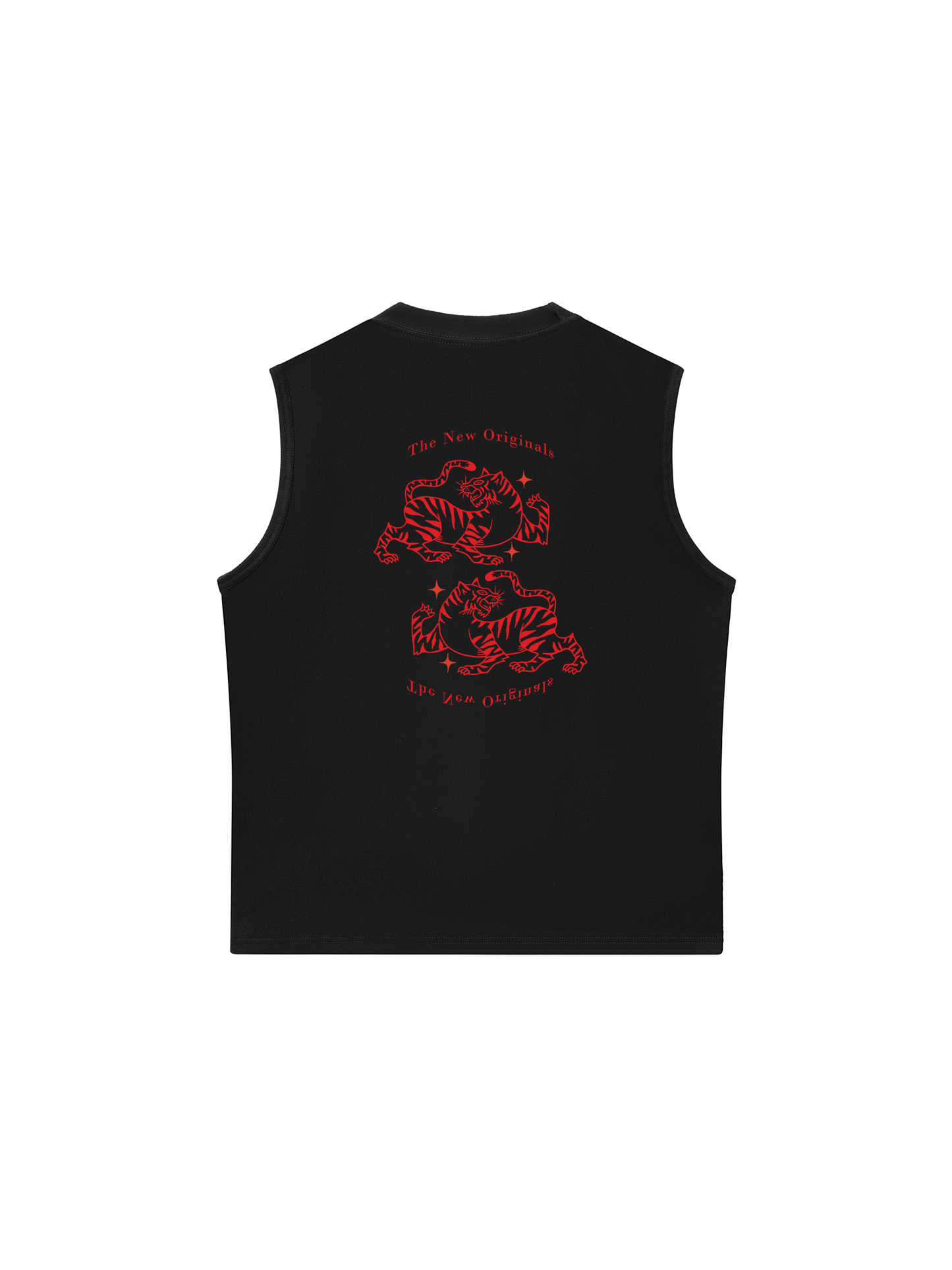 Áo Ba Lỗ Relaxed Fit Japan Spirit Red Tigers