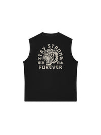 Áo Ba Lỗ Relaxed Fit Stay Strong Forever