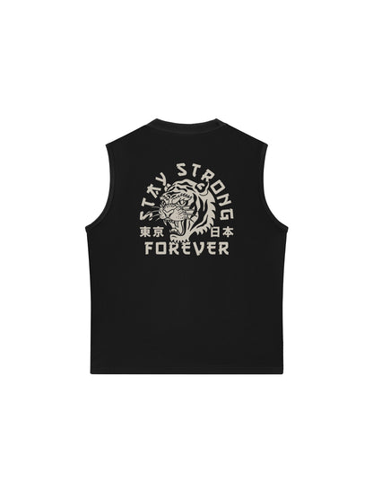 Áo Ba Lỗ Relaxed Fit Stay Strong Forever