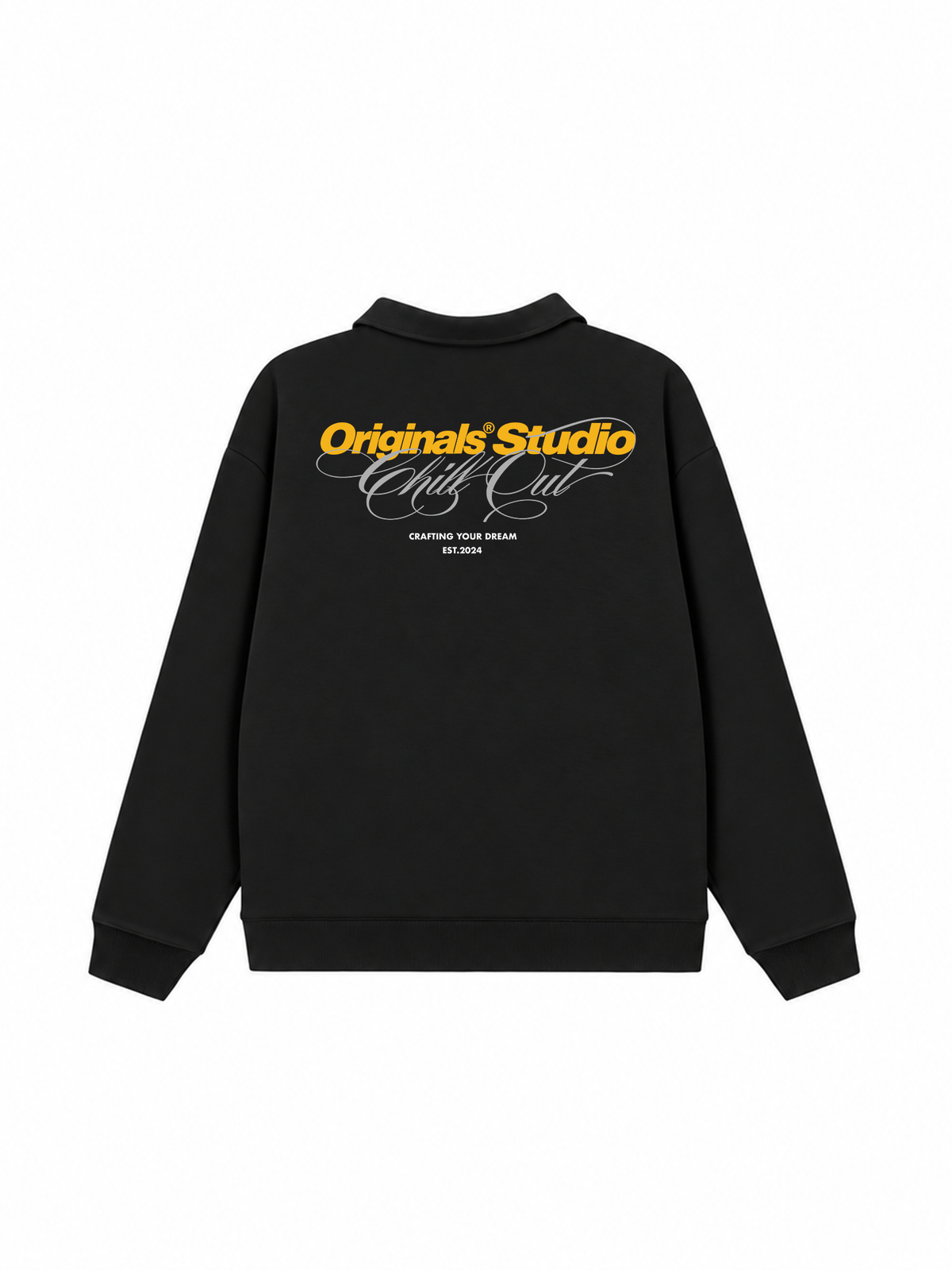 Áo Sweater Polo Nỉ Hai Da  Originasl Studio Chill Out