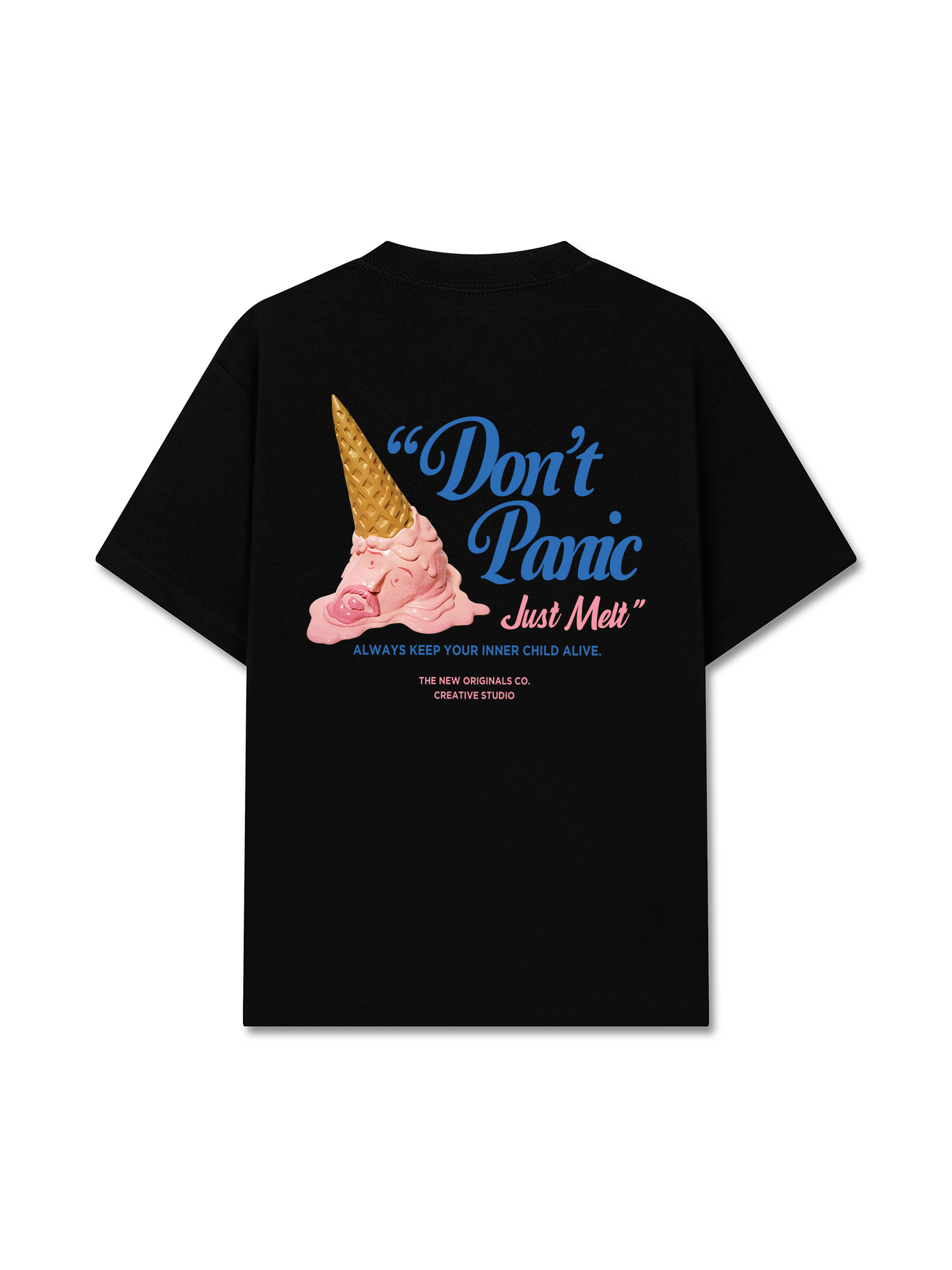 Áo Thun Relaxed Fit Don't Panic Just Melt
