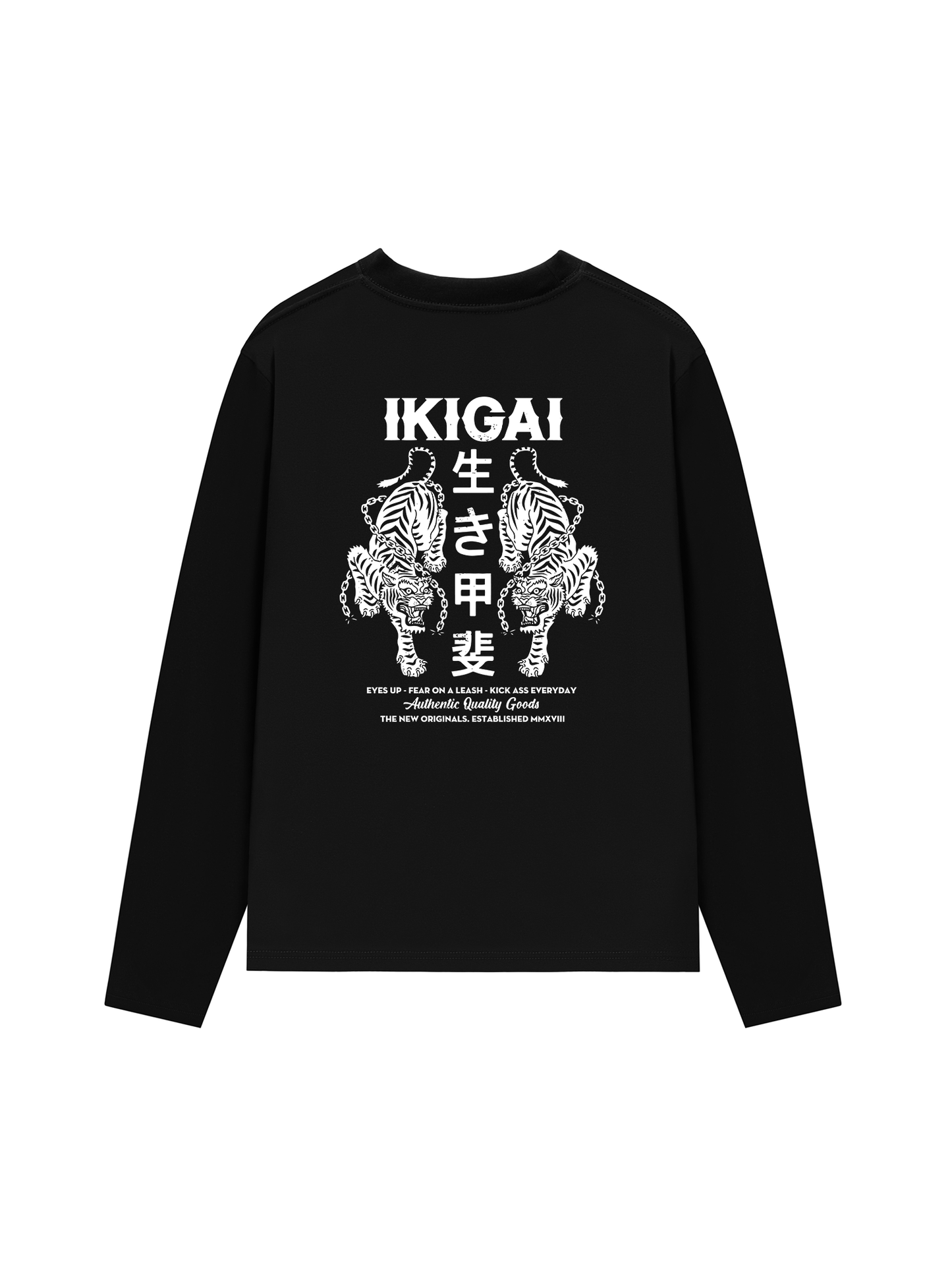 Áo Thun Dài Tay Ikigai Eyes Up