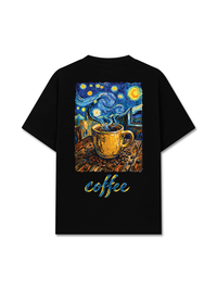 Áo Thun Relaxed Fit Coffee Vangogh