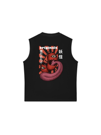 Áo Ba Lỗ Relaxed Fit Japan Spirit Chochin Obake