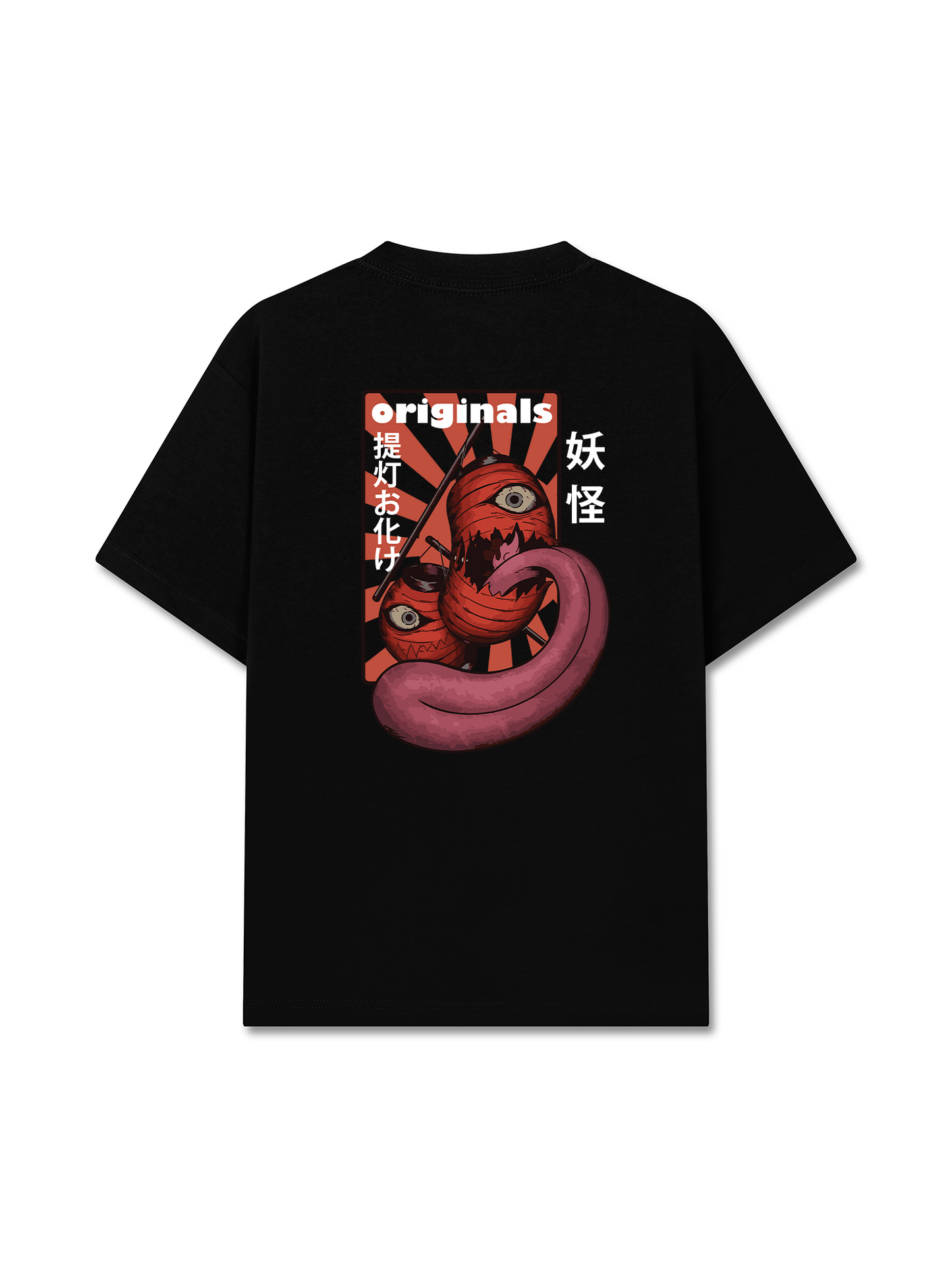 Áo Thun Relaxed Fit Japan Spirit Chochin Obake