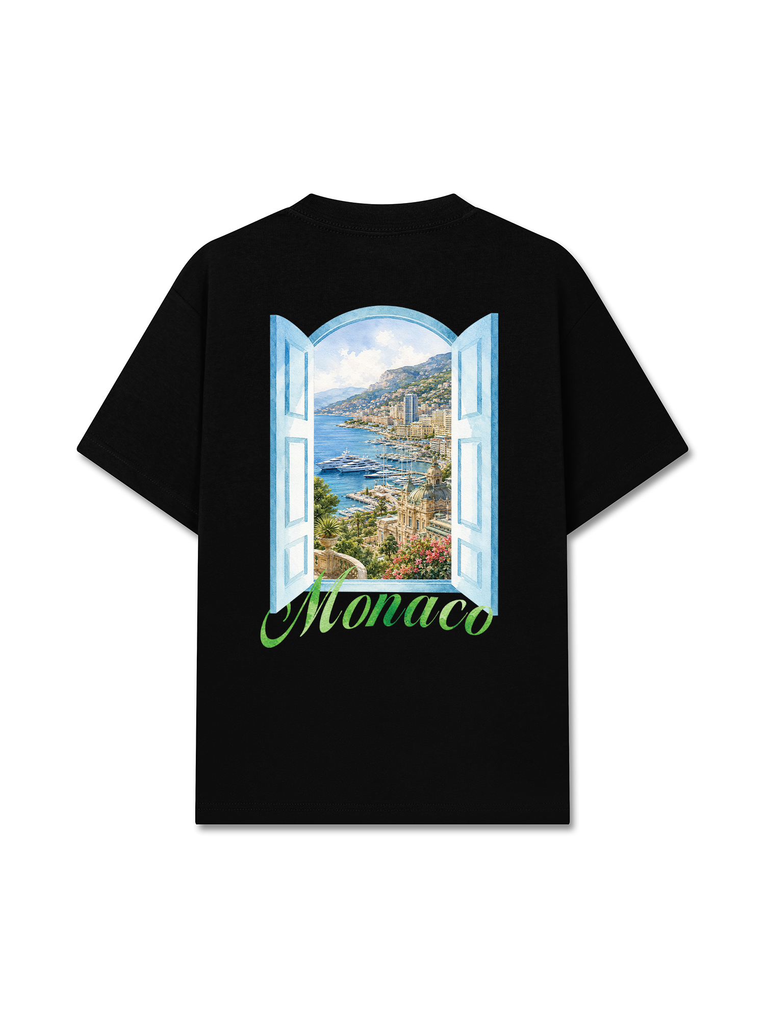 Áo Thun Relaxed Fit Monaco