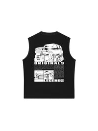 Áo Ba Lỗ Relaxed Fit Legends