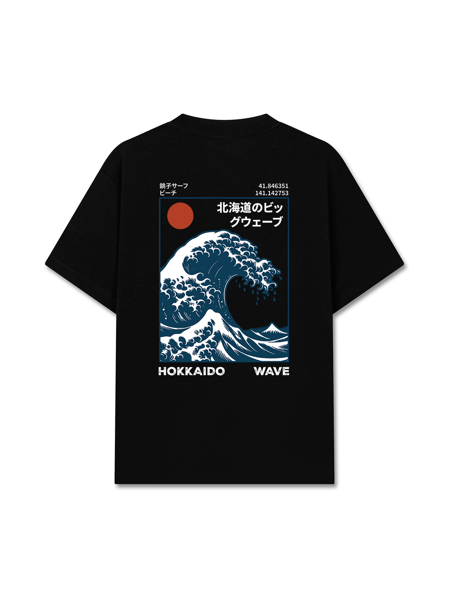 Áo Thun Relaxed Fit Hokkaido Wave