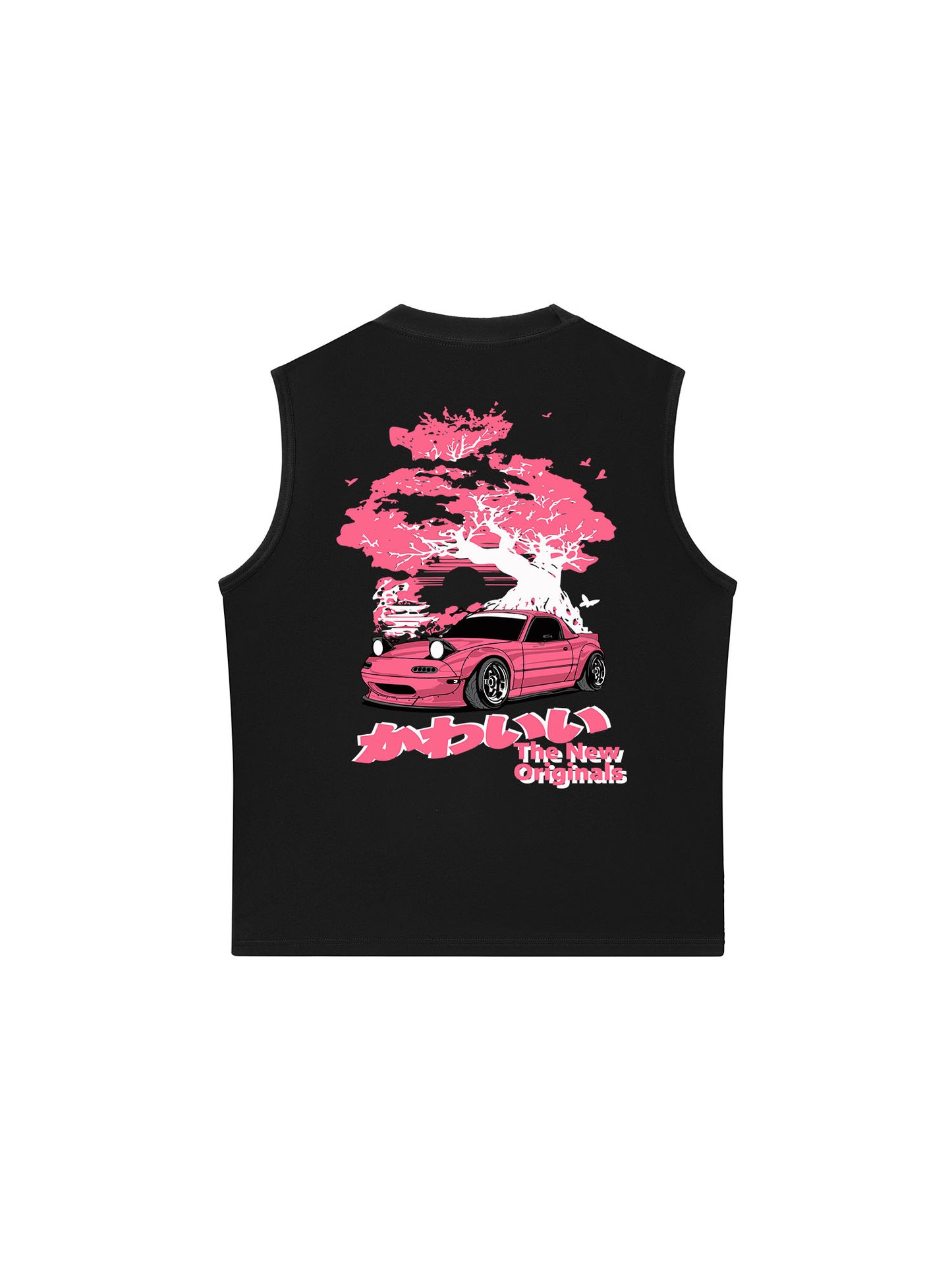 Áo Ba Lỗ Relaxed Fit CAR Cherry Tree