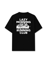 Áo Thun Relaxed Fit Lazy Morning Running Club