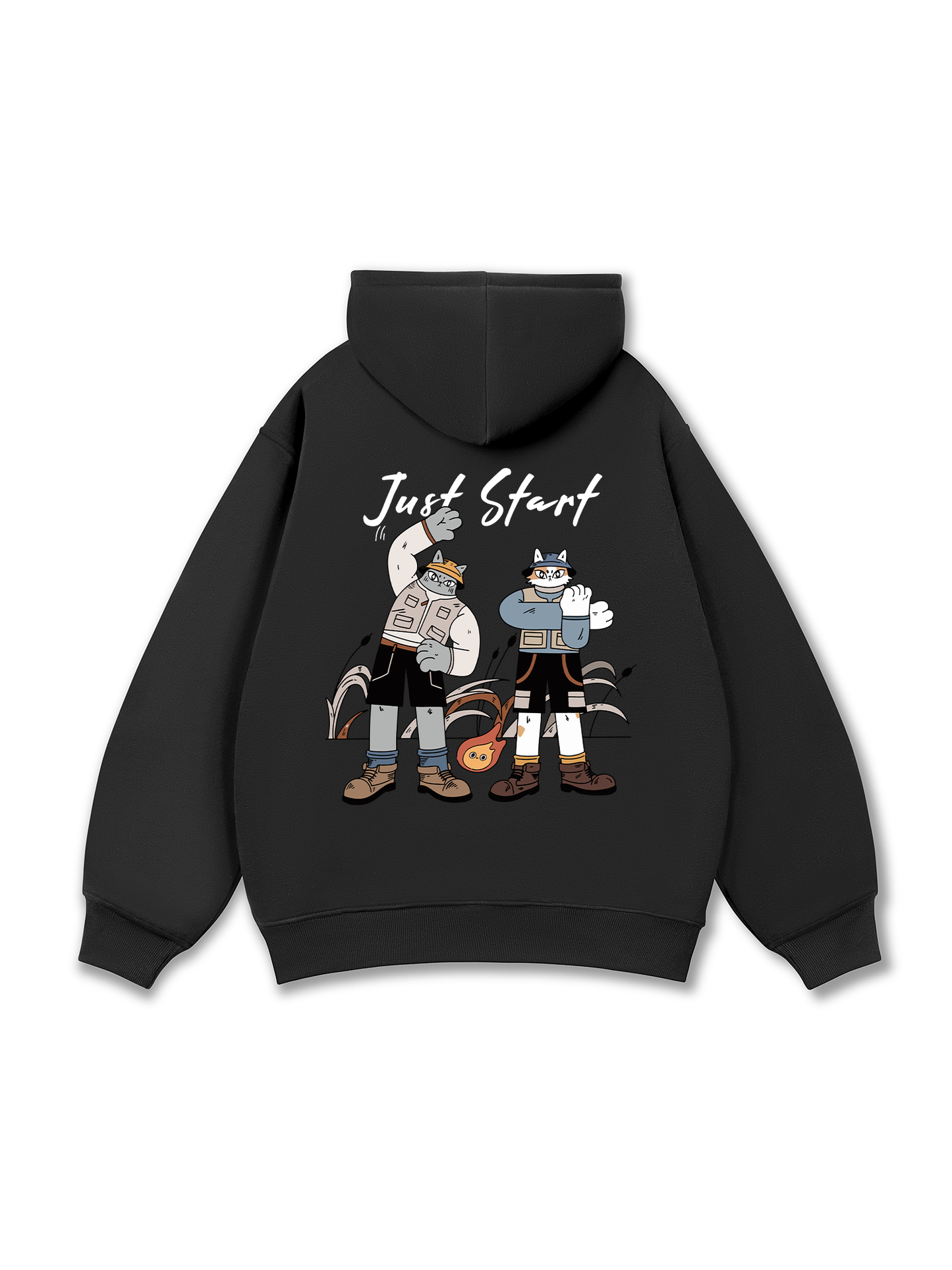 Just Start Hoodie