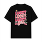 Áo Thun Relaxed Fit Cherry Lucky Girl