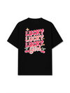 Áo Thun Relaxed Fit Cherry Lucky Girl
