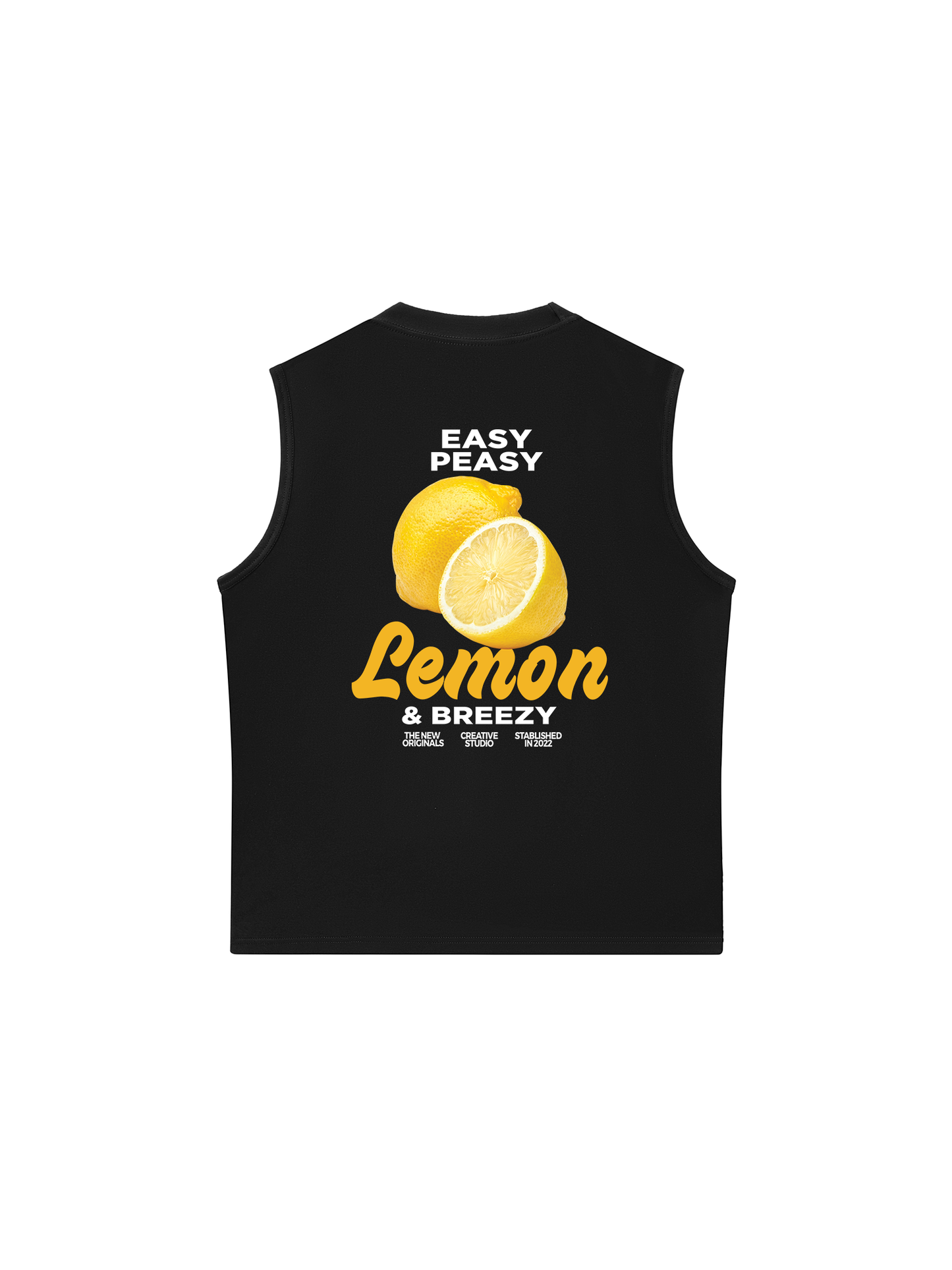 Áo Ba Lỗ Relaxed Fit Lemon Squeezy