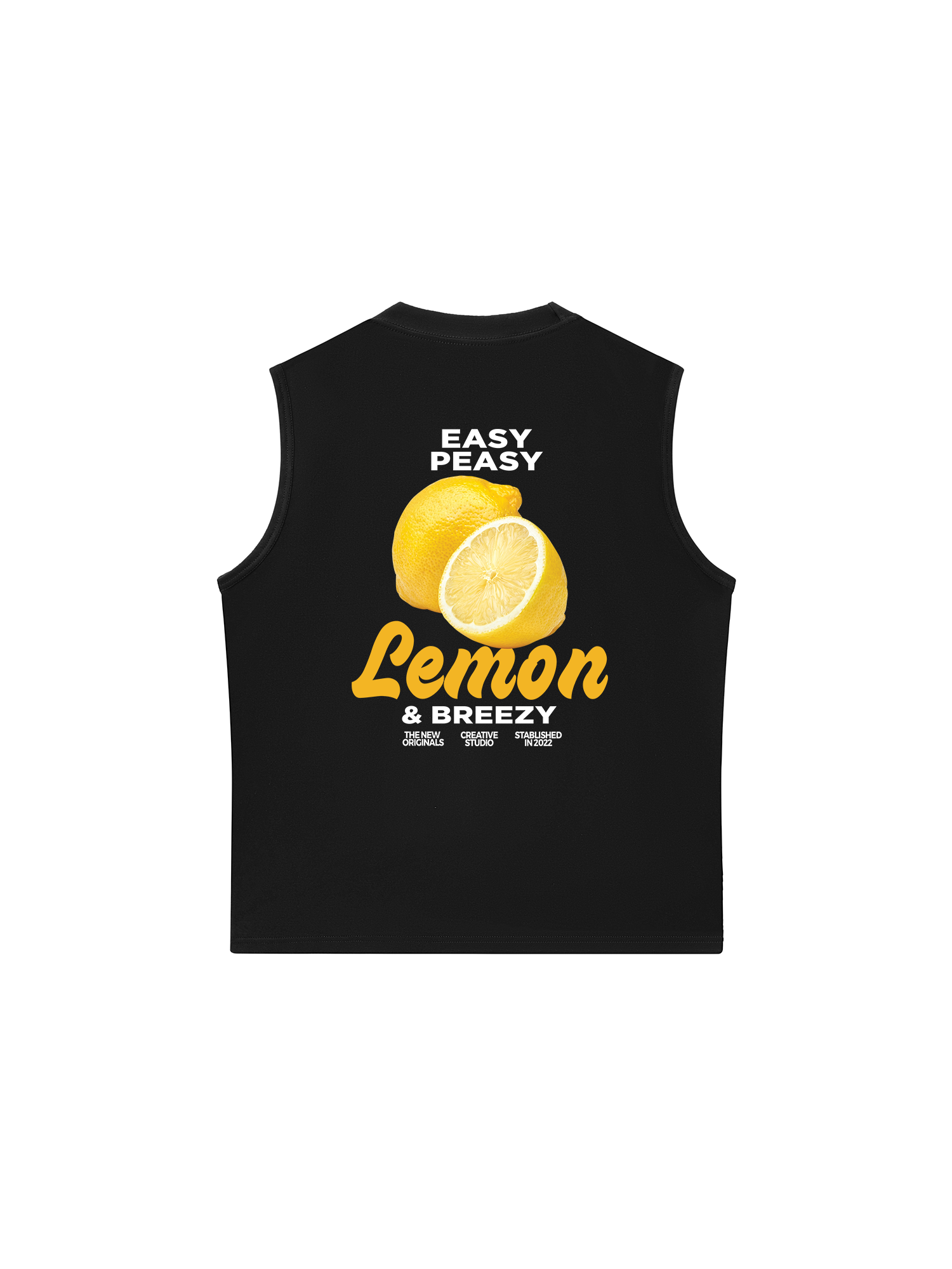 Áo Ba Lỗ Relaxed Fit Lemon Squeezy
