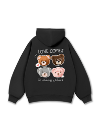 Love Comes In Many Colors Hoodie
