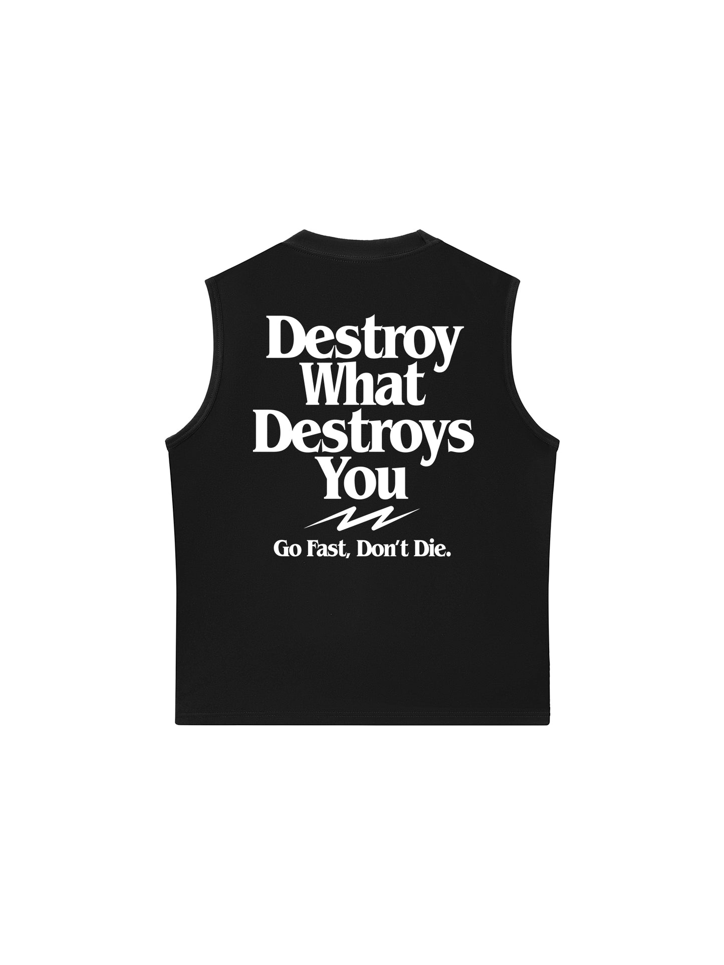 Áo Ba Lỗ Relaxed Fit Life Vibe Destroy What Destroy You