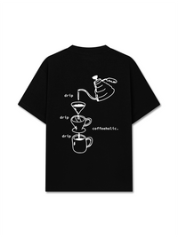 Áo Thun Relaxed Fit Coffeeholic