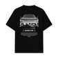 Áo Thun Relaxed Fit CAR AUDI Black & White