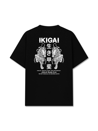 Áo Thun Relaxed Fit Ikigai Eyes Up